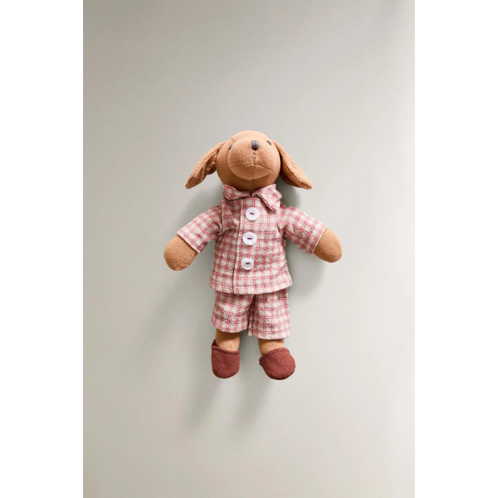 Детский набор мягких игрушек с семьей собачек