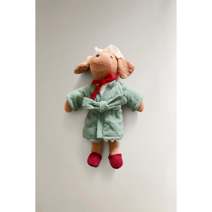 Детский набор мягких игрушек с семьей собачек