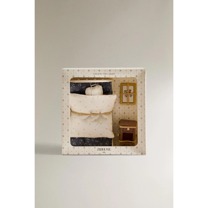 Набор мебели для спальни в домике для кукол