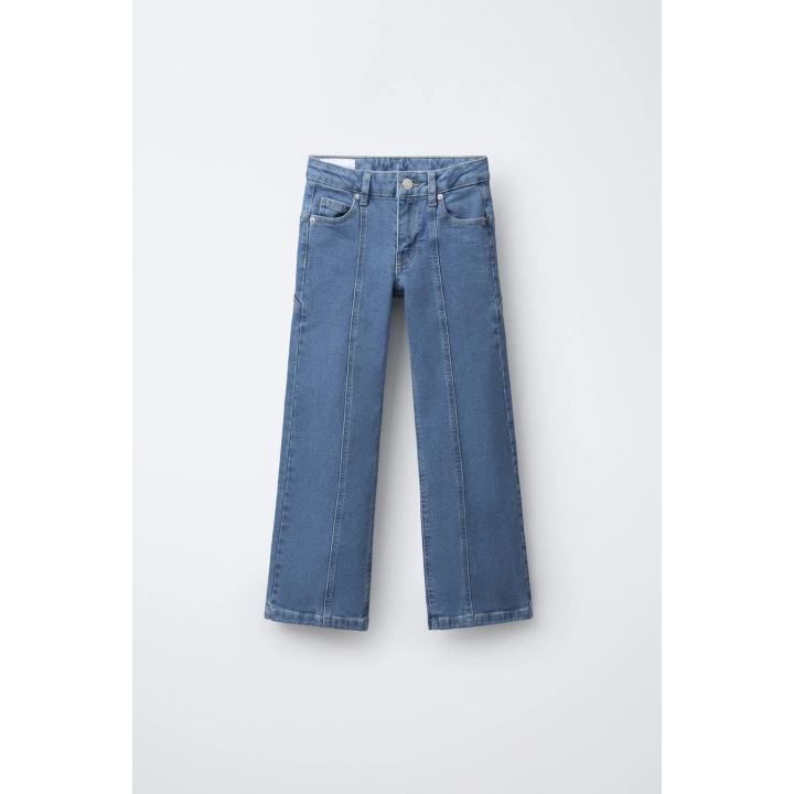 ДЖИНСЫ BOOTCUT С ДЕКОРАТИВНЫМИ ШВАМИ