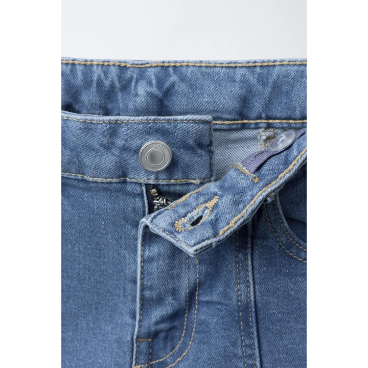 ДЖИНСЫ BOOTCUT С ДЕКОРАТИВНЫМИ ШВАМИ