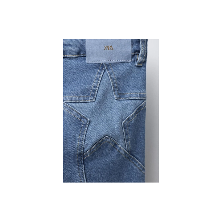 ДЖИНСЫ BOOTCUT С ДЕКОРАТИВНЫМИ ШВАМИ