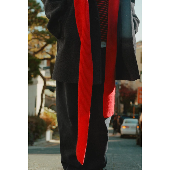 СВОБОДНЫЕ БРЮКИ ИЗ САРЖИ