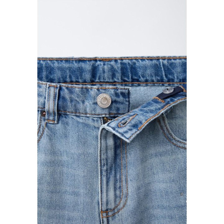 ДЖИНСЫ RELAXED BALLOON С ПЯТНАМИ