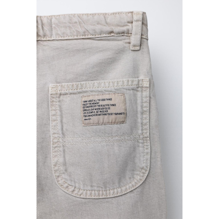 ДЖИНСЫ STRAIGHT С РАЗРЕЗАМИ