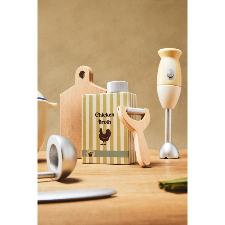 Набор игрушечной посуды для супа для детей