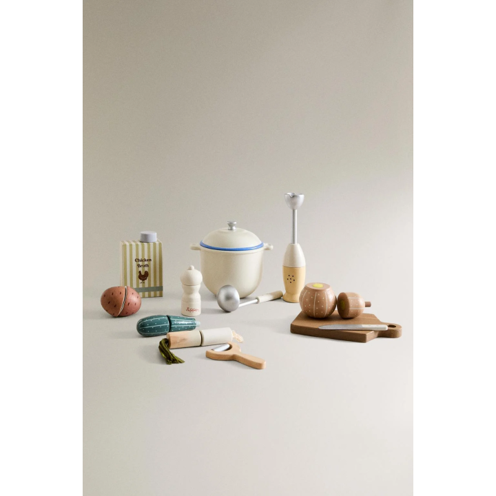 Набор игрушечной посуды для супа для детей