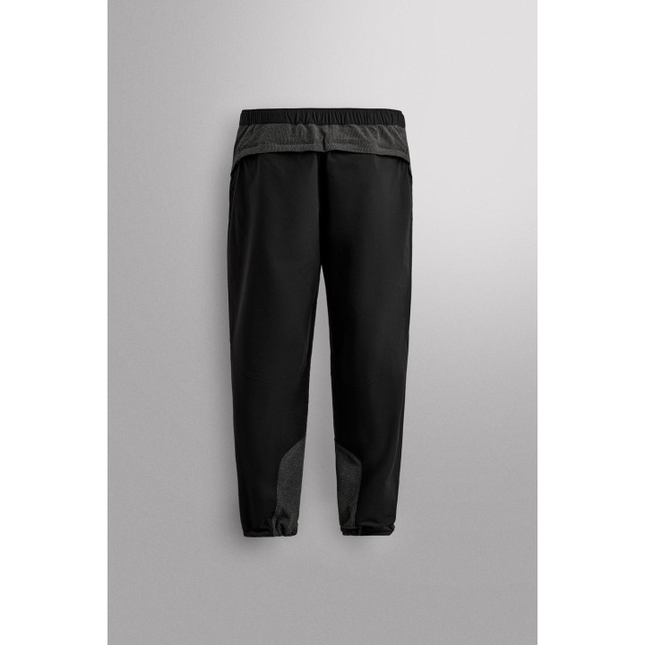 БРЮКИ ИЗ КОМБИНИРОВАННОЙ ВЫСОКОТЕХНОЛОГИЧНОЙ ТКАНИ С РЕМНЕМ