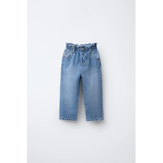 ДЖИНСЫ BAGGY С КАРМАНАМИ «СЕРДЦА»