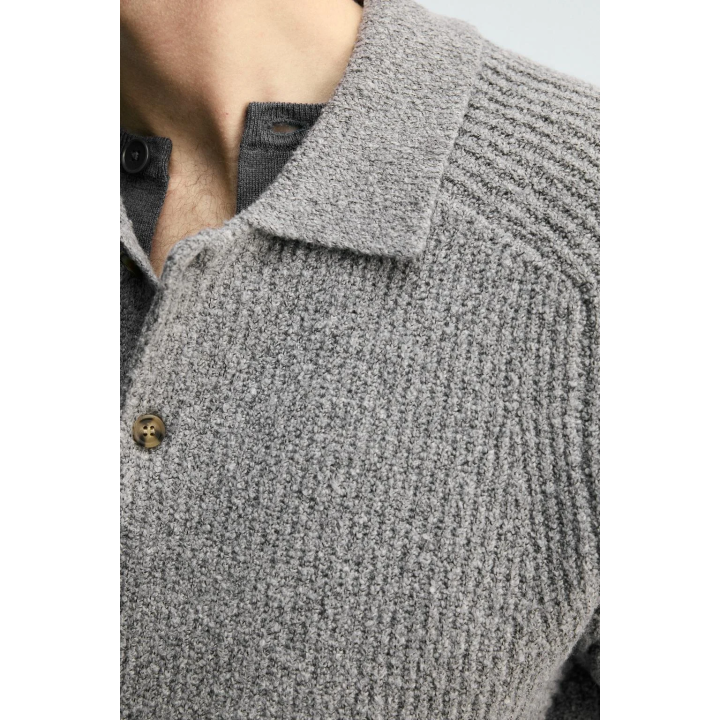 ПОЛО ИЗ ТРИКОТАЖА БУКЛЕ