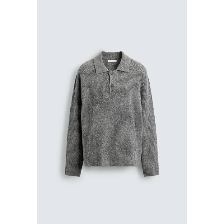 ПОЛО ИЗ ТРИКОТАЖА БУКЛЕ