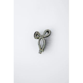 ЗАКОЛКА ДЛЯ ВОЛОС СО СТРАЗАМИ И БАНТОМ