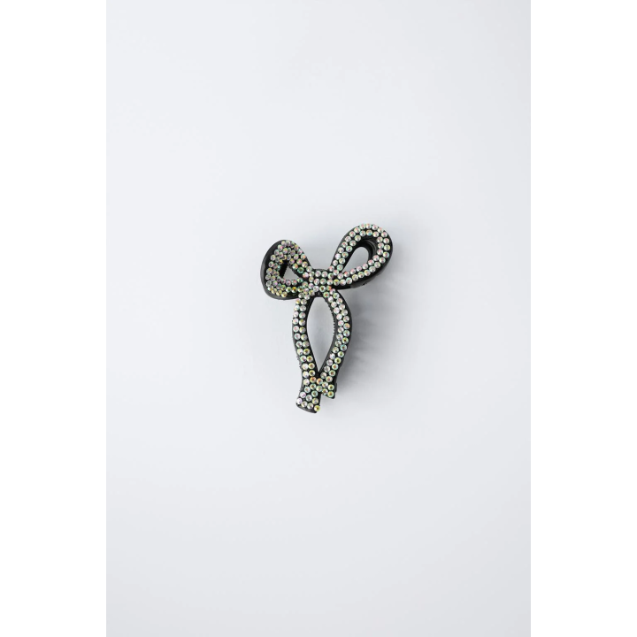 ЗАКОЛКА ДЛЯ ВОЛОС СО СТРАЗАМИ И БАНТОМ