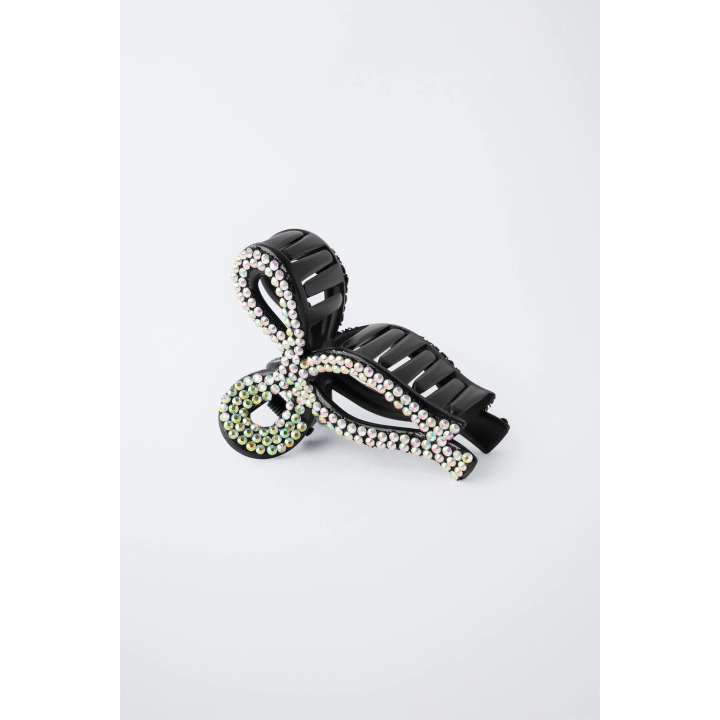 ЗАКОЛКА ДЛЯ ВОЛОС СО СТРАЗАМИ И БАНТОМ