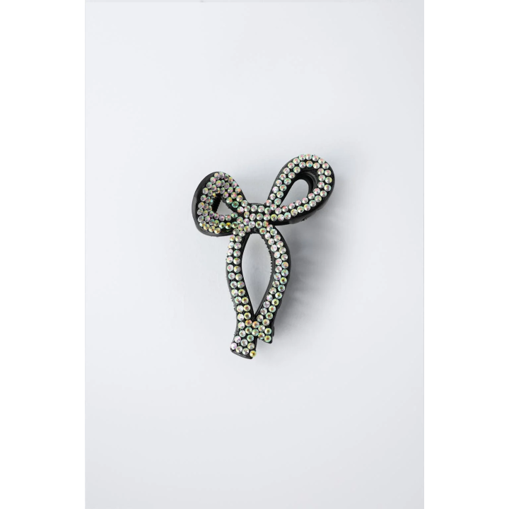 ЗАКОЛКА ДЛЯ ВОЛОС СО СТРАЗАМИ И БАНТОМ