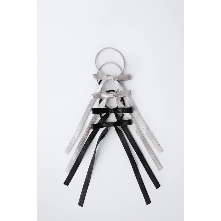 НАБОР ИЗ 4 РЕЗИНОК ДЛЯ ВОЛОС «БАНТЫ»