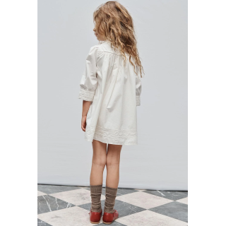 Платье limited edition embroidered flower из поплина