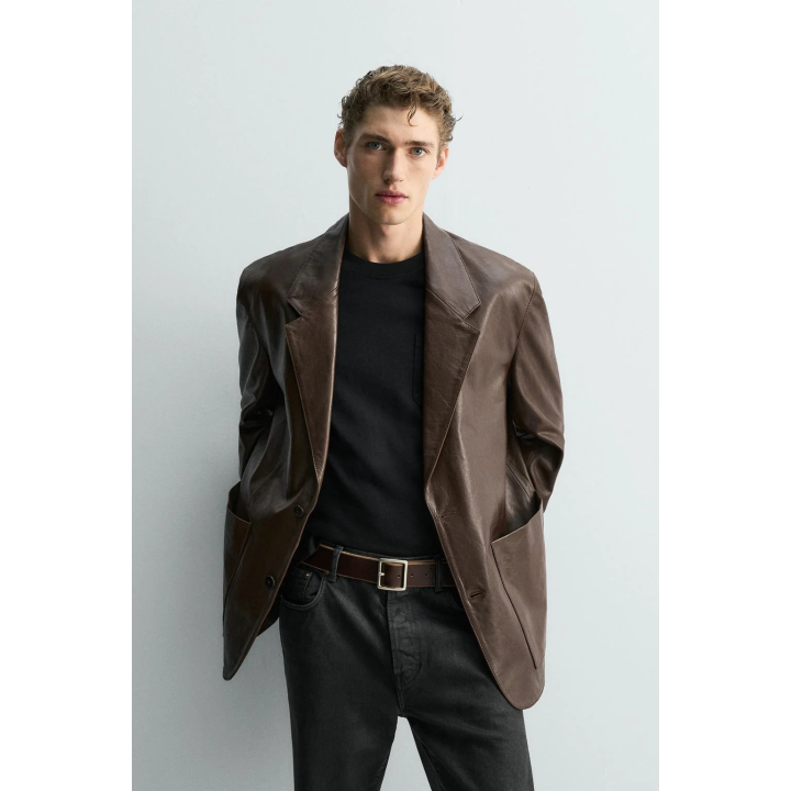 КОЖАНЫЙ БЛЕЙЗЕР LIMITED EDITION