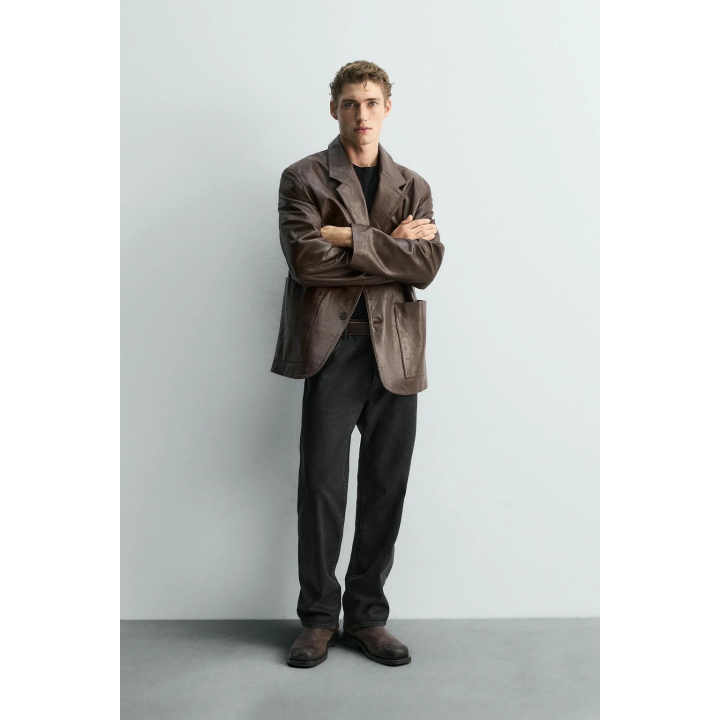 КОЖАНЫЙ БЛЕЙЗЕР LIMITED EDITION