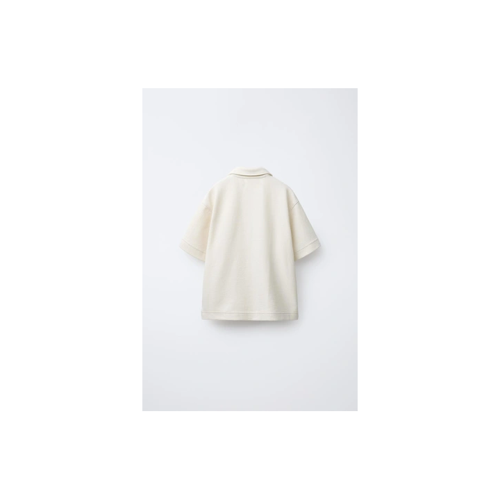 РУБАШКА ИЗ РЕЛЬЕФНОГО ТРИКОТАЖА