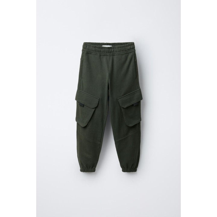 БРЮКИ КАРГО ИЗ ФЛИСА