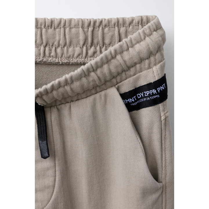 БРЮКИ-ДЖОГГЕРЫ С МОЛНИЯМИ