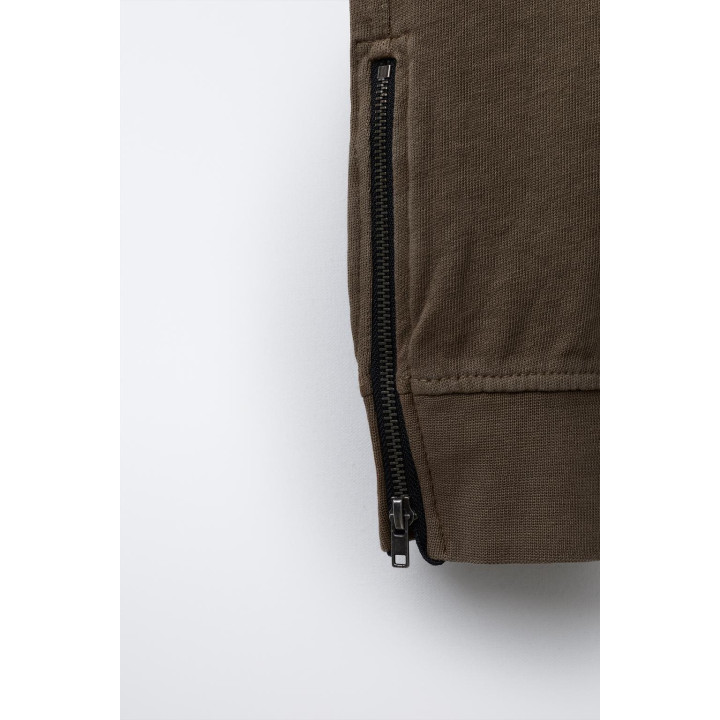 БРЮКИ SLIM НА МОЛНИЯХ