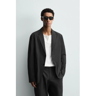 КОСТЮМНЫЙ БЛЕЙЗЕР ИЗ ПОПЛИНА