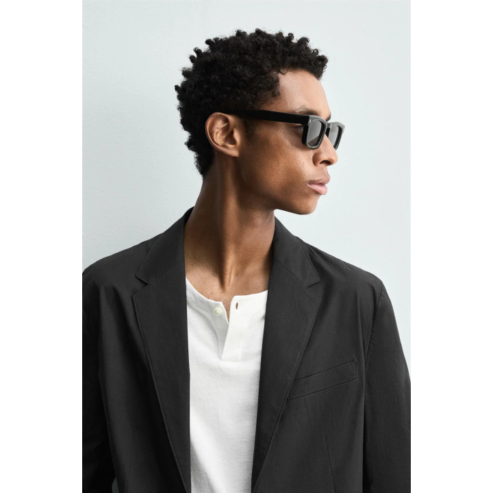 КОСТЮМНЫЙ БЛЕЙЗЕР ИЗ ПОПЛИНА