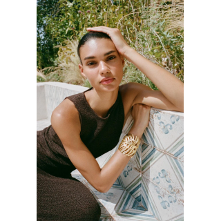 БРАСЛЕТ-КАФФ «ЛИСТ»