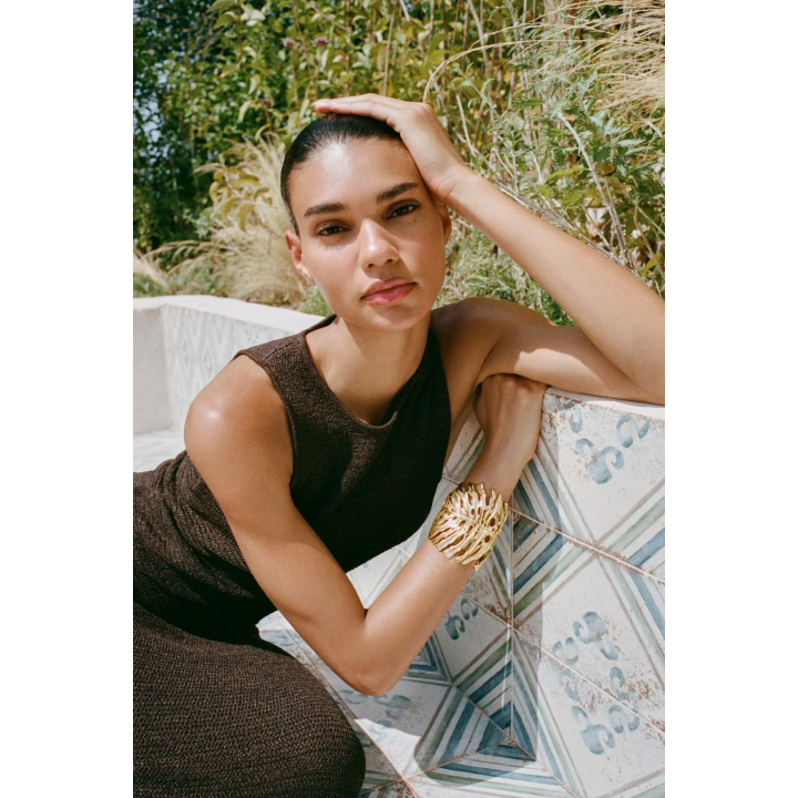 БРАСЛЕТ-КАФФ «ЛИСТ»