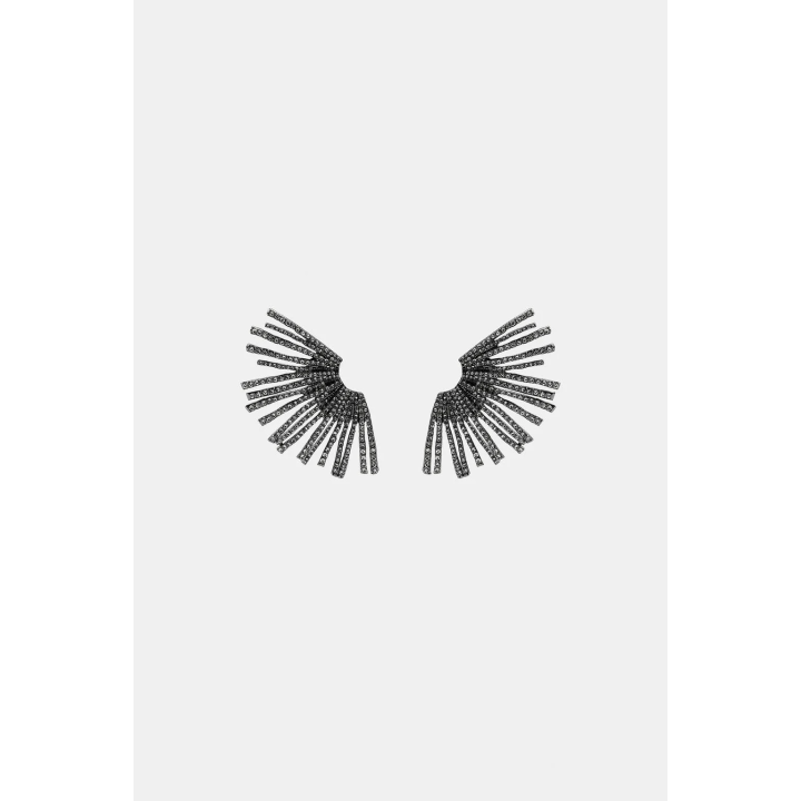 СЕРЬГИ-КАФФЫ СО СТРАЗАМИ