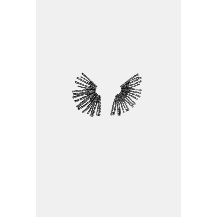 СЕРЬГИ-КАФФЫ СО СТРАЗАМИ