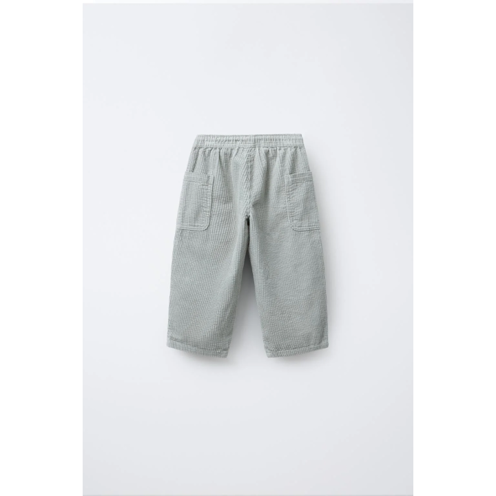 ВЕЛЬВЕТОВЫЕ БРЮКИ С КАРМАНАМИ