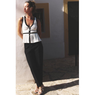 ТОП В РУБЧИК С ПУГОВИЦАМИ