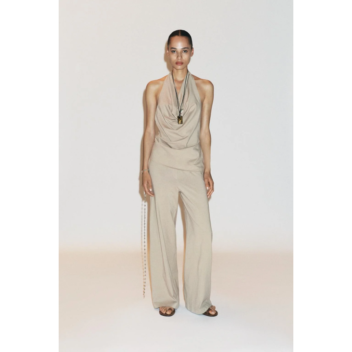 ТОП С ГОРЛОВИНОЙ ХАЛТЕР И ЭФФЕКТОМ ОКРАШИВАНИЯ