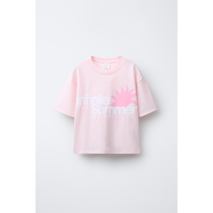 ФУТБОЛКА С ТЕКСТОВЫМ ПРИНТОМ