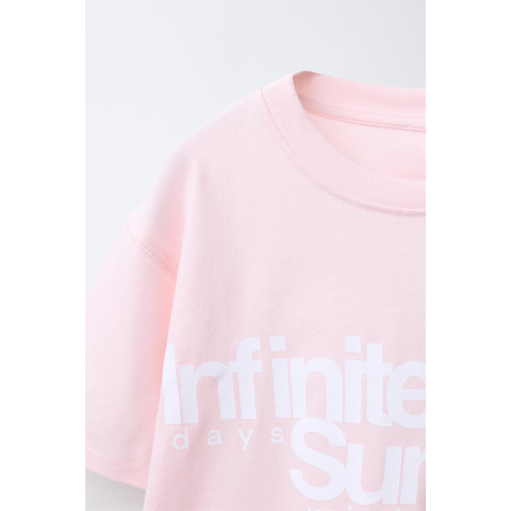 ФУТБОЛКА С ТЕКСТОВЫМ ПРИНТОМ