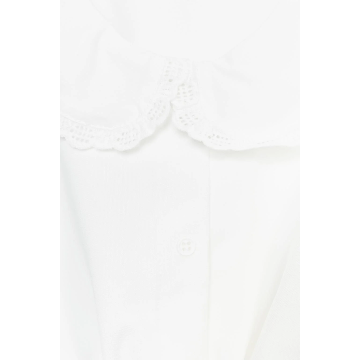 ТОП С ВОРОТНИКОМ И ПУГОВИЦАМИ