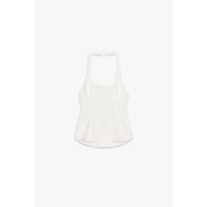 ТОП С ГОРЛОВИНОЙ ХАЛТЕР И БАНТАМИ