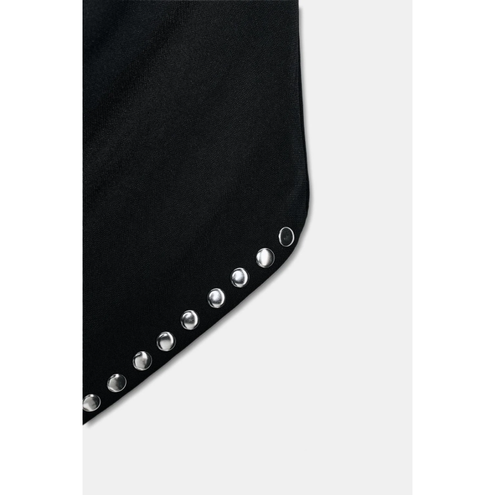 ТОП С ГОРЛОВИНОЙ ХАЛТЕР И ЗАКЛЕПКАМИ