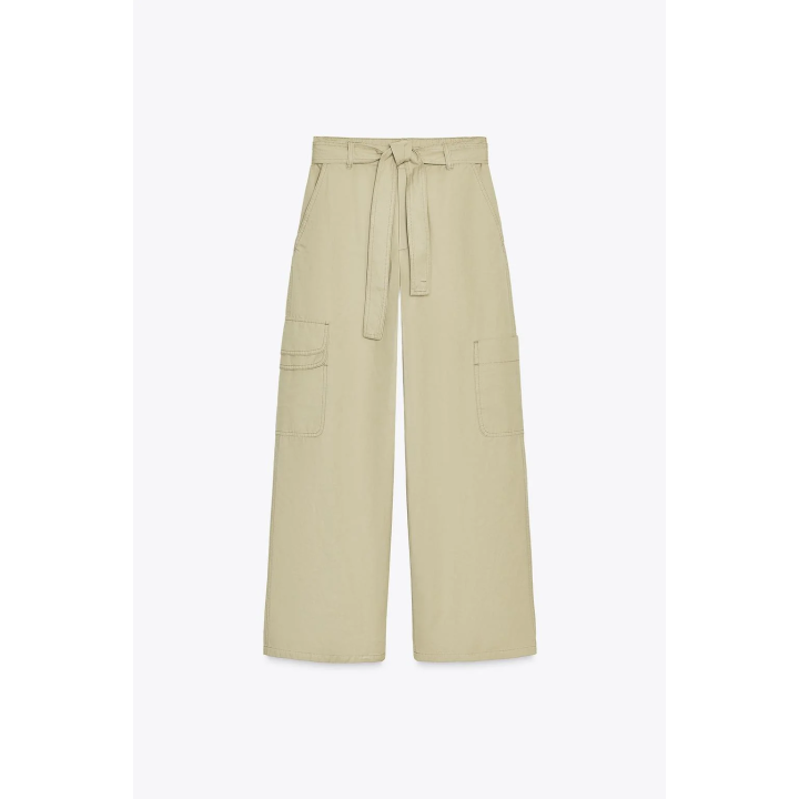 БРЮКИ КАРГО ОБЪЕМНОГО КРОЯ