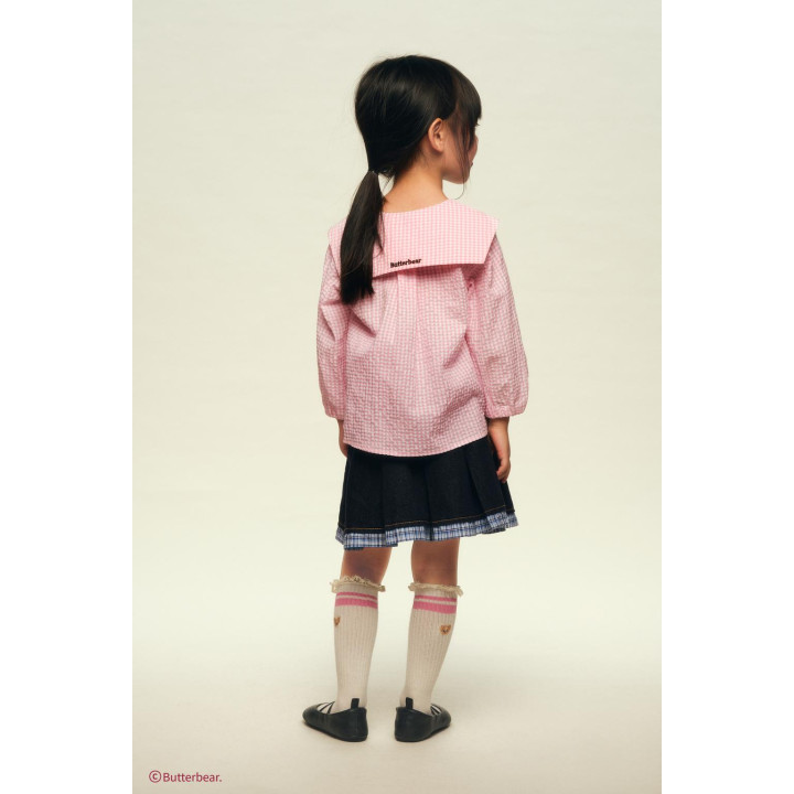 Рубашка в клетку butterbear ©