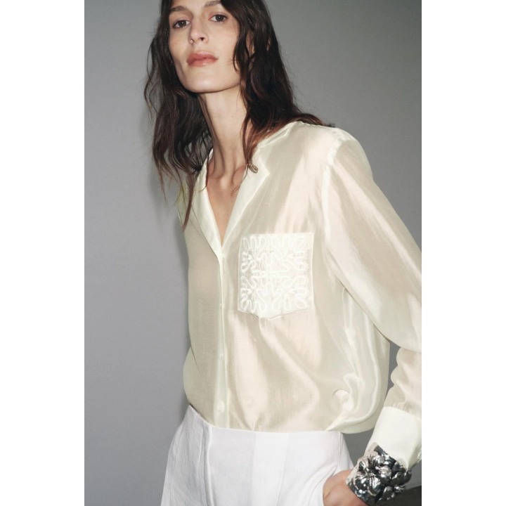 РУБАШКА С ВЫШИВКОЙ — ZW COLLECTION