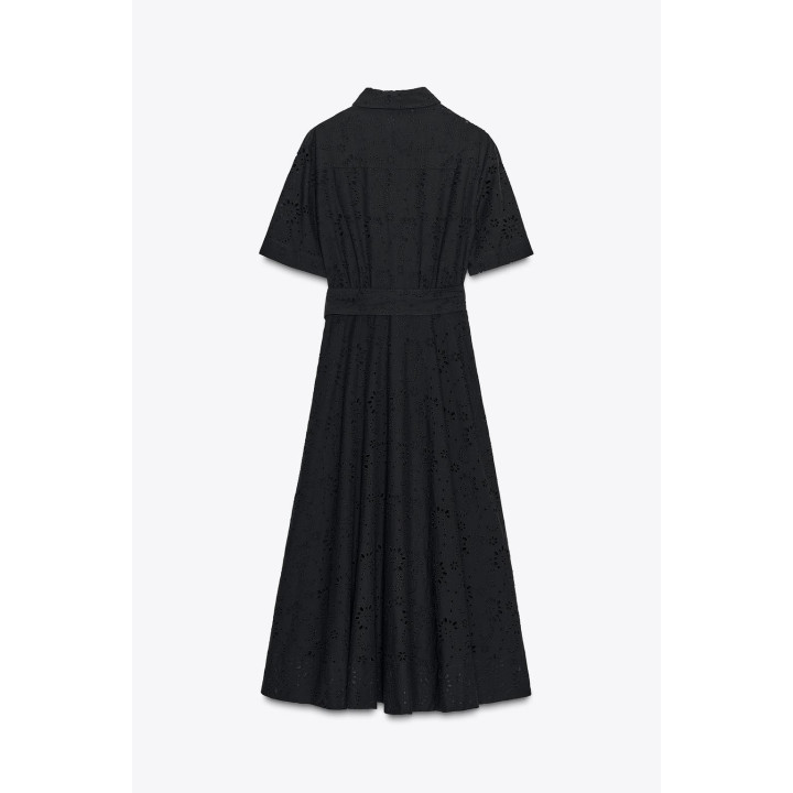 ПЛАТЬЕ-РУБАШКА С ВЫШИВКОЙ — ZW COLLECTION