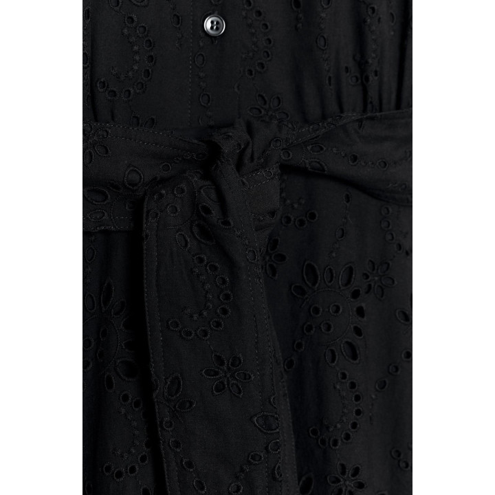 ПЛАТЬЕ-РУБАШКА С ВЫШИВКОЙ — ZW COLLECTION