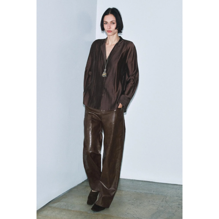 СТРУЯЩАЯСЯ РУБАШКА ZW COLLECTION