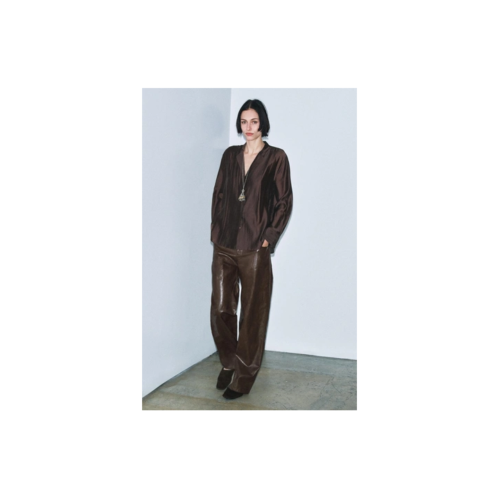 СТРУЯЩАЯСЯ РУБАШКА ZW COLLECTION