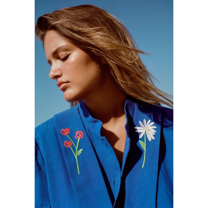 КУРТКА С ВЫШИВКОЙ