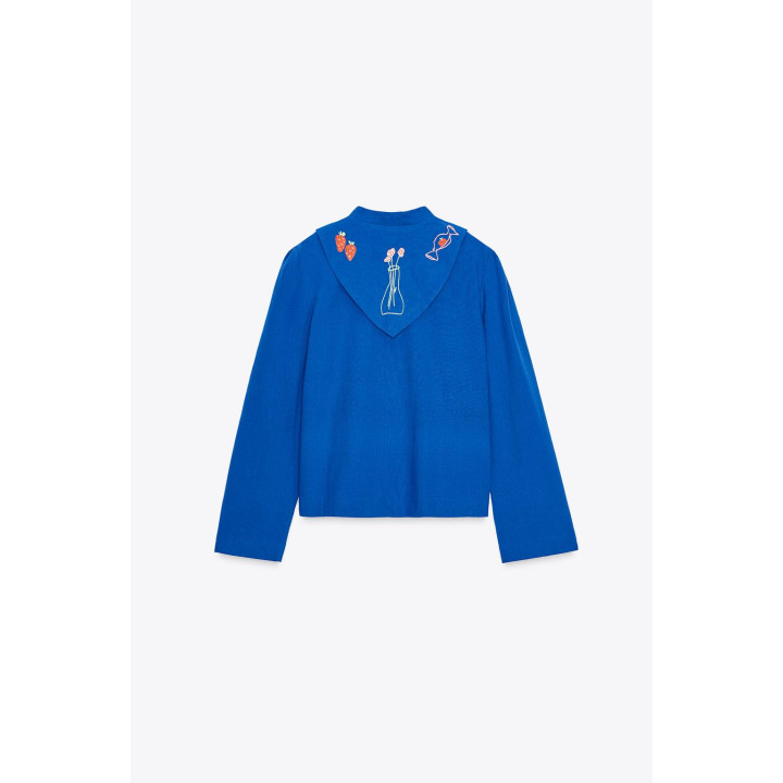 КУРТКА С ВЫШИВКОЙ